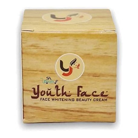 Youth Face Whitening Beauty Cream (UNISEX) Made in UAE - 50 Gms