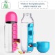 Water Bottle Medicine Pill Storage Box