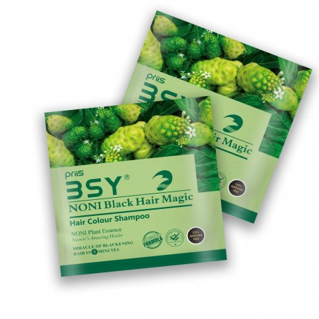 BSY Noni Black Hair Magic (12 ml X 12 Sachet)