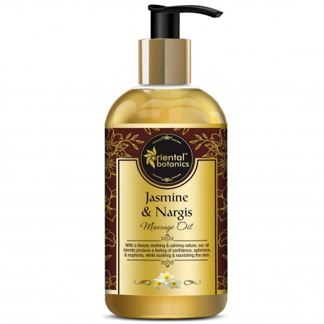 Oriental Botanics Jasmine & Nargis Body Massage Oil 200ml