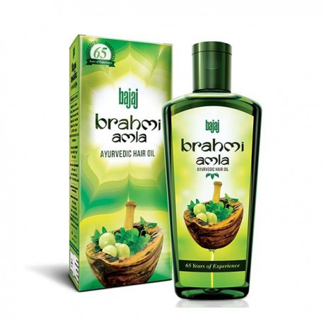 Bajaj Ayurvedic Hair Oil - Brahmi Amla, 90 ml