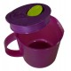 Tupperware Crystal Wave Pitcher Microwave Cookware, 1L Colour May Very