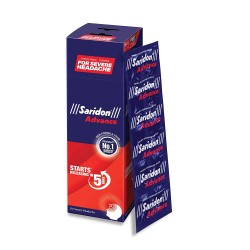 Saridon Advance for Severe Headache (Pack of 12 Strips)