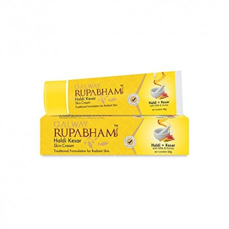 Galway Rupabham Haldi Kesar Skin Cream - 50gm