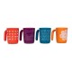 Tupperware Plastic Coffee And Tea Mug - 4 Pieces 350 ml - Colour May Very