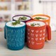Tupperware Plastic Coffee And Tea Mug - 4 Pieces 350 ml - Colour May Very