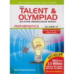 Bma's Talent & Olympiad Exams Resource Book For Class-3 (Maths) Paperback