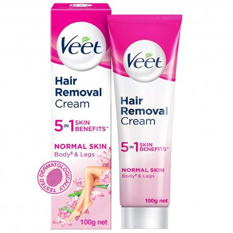 Veet Silk & Fresh Hair Removal Cream - (100g)