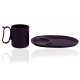 Tupperware Plastic Snackatizer Set, 2-Pieces Multicolour