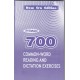 700 Common Word Reading and Dictation Exercises Paperback