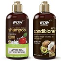 WOW Apple Cider Vinegar Shampoo + Wow Hair Conditioner Set (500ml each)