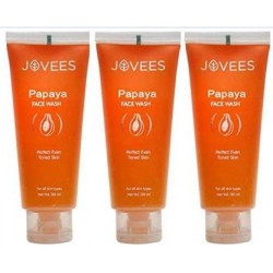 Jovees Papaya 120ML Face Wash  (Pack of 3)