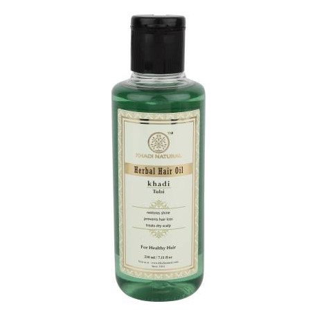 Khadi Natural Tulsi Hair Oil (210 ml)