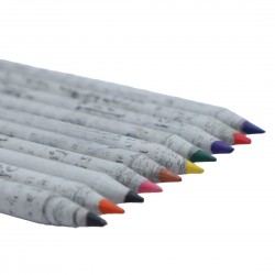 Papersmart Recycled Newspaper Colour Pencil (Pack of 3)