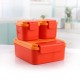 Tupperware Plastic Snack Box Klik Klak Container Set 250ml,1.2l 3pc