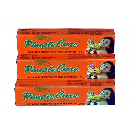 Pimple Cure Anti-Pimples Herbal Cream (Pack of 3)
