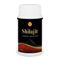 Jain Shilajit Asphaltum Mineral Pitch Tablets - (60 Tablets)