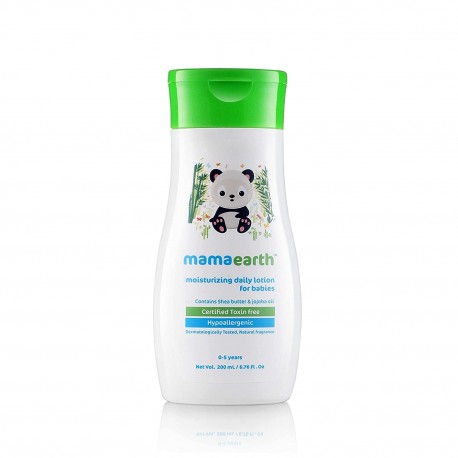 Mamaearth Daily Moisturizing Lotion For Babies (200 ml)