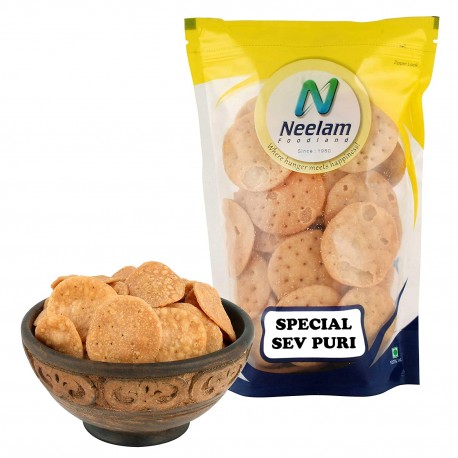 Neelam Foodland Special Sev Puri - (400 gm)