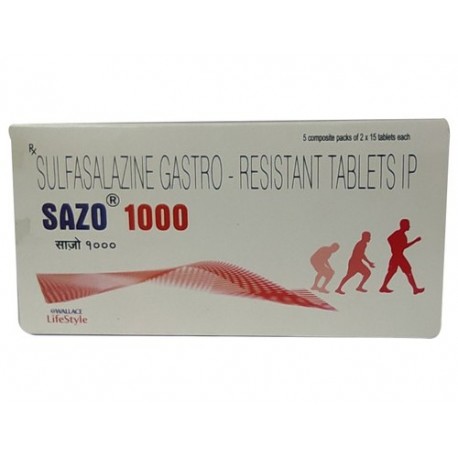Sazo 1000mg Tablet - (Pack Of 4 Strips)