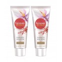 Fairever Naturals Fairness Solution with Saffron and Milk Cream, 25g - (Pack of 2)