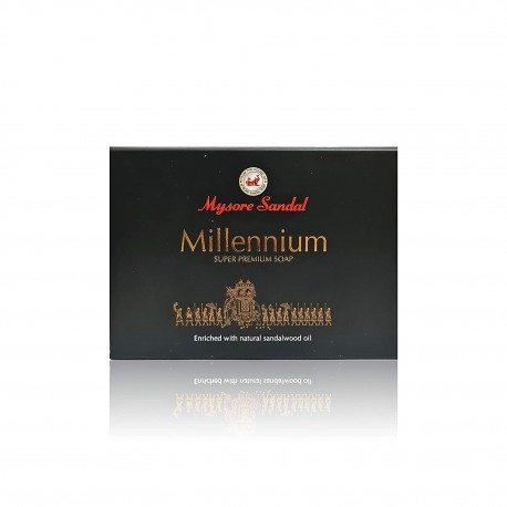 Mysore Sandal Millennium  Super Premium Sandalwood Soap - (150 GM)