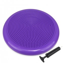 IRIS Air Stability Wobble Cushion,33 cm/13 inch Diameter, Balance Disc, Pump Included (Assorted)