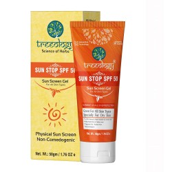 Treeology CTRL SUN SPF 50 Mineral Sun Screen Gel - (50gm)