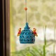 Handmade & Handpainted Terracotta Hanging Decorative Items for Balcony Decor