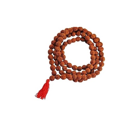 Rudraksha Japa Mala 108 Beads for Women & Men (Pack of 1)
