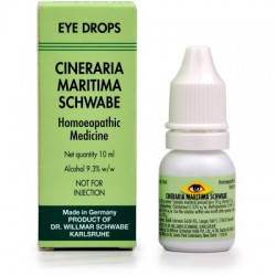 Dr Willmar Schwabe Germany Cineraria Maritima Eye Drop Homeopathic Medicine - (Pack Of 3)