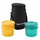 Tupperware Executive Plastic Lunch Set with Bag 4-Pieces
