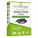 Attar Ayurveda Jamun Seed Powder for Diabetes - 500 g