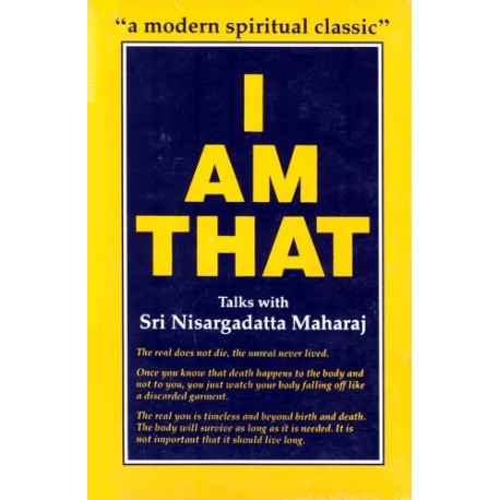 I am That : Talks with Sri Nisargadatta Maharaj - Paperback