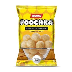 Shareat Foochka Ready to Fry pani puri / golgappa - 1kg