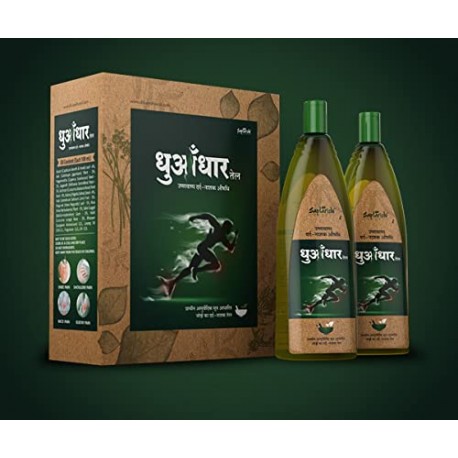 Dhuaandhaar Dhuadhar Tel 450 ml - (Pack of 3)