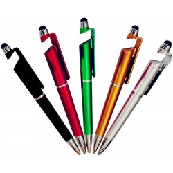 Karic Universal 3 in 1 Capacitive Screen Stylus Touch Pen - Pack of 5