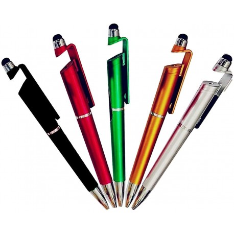 Karic Universal 3 in 1 Capacitive Screen Stylus Touch Pen - Pack of 5