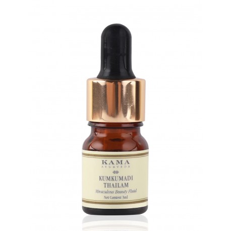 Kama Ayurveda Kumkumadi Miraculous Beauty Fluid Ayurvedic Night Serum - (3ml)