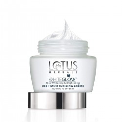 Lotus Herbals White glow Skin Whitening and Brightening Deep Moisturising Cream - (40 g)