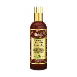 Oriental Botanics Bhringraj & Amla Hair Oil with Comb Applicator - 200ml
