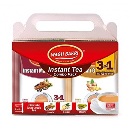 Wagh Bakri Instant Tea Premix Combo - 168g