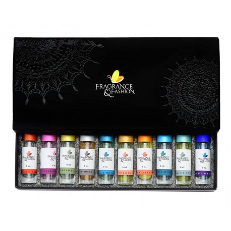 Fragrance And Fashion Editors Special Attar Combo, 6 Ml - ( Pack of 10 )