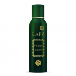 Lafz Makhallat Al Aud No Alcohol Deodorant Body Spray For Men, 150 ml - (Pack Of 2)