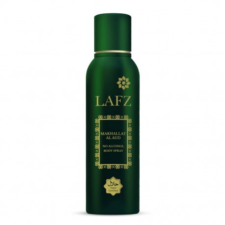 Lafz Makhallat Al Aud No Alcohol Deodorant Body Spray For Men, 150 ml - (Pack Of 2)