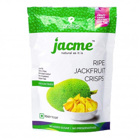 Jacme Ripe Jackfruit Vacuum Cooked Kerala Crisps, 50gm - (Pack Of 2)