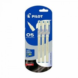 Pilot Hi-Techpoint 05 Super Value Blue Roller Ball Pen - (Pack Of 5)