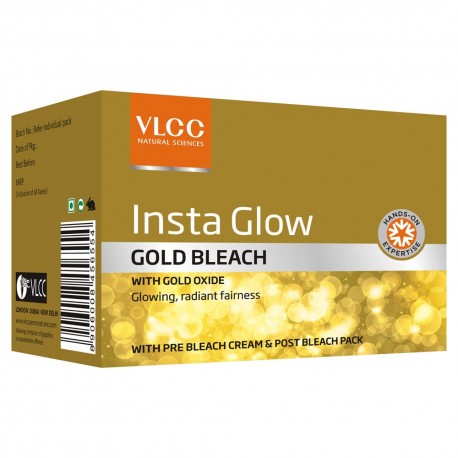 Vlcc Natural Sciences Insta Glow Gold Bleach - 402g
