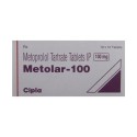 Metolar 100mg Tablet 10'S - Pack Of 10