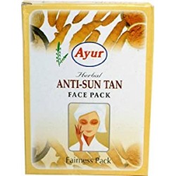 Ayur Herbals Anti-Sun Tan Face Pack